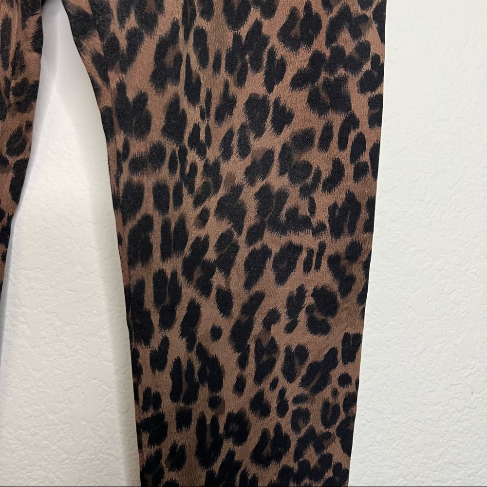 Style & Co Plus Size Basic Printed Leopard Leggings Size XXL - Picture 3 of 9